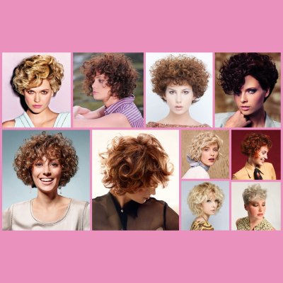 Short curly hairstyles