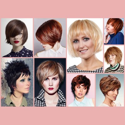 Short layered hairstyles