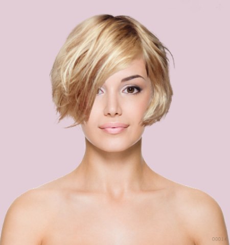 Haircut app - Bob cut with a shorter back