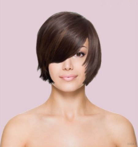 Hair simulation - Contemporary short hair