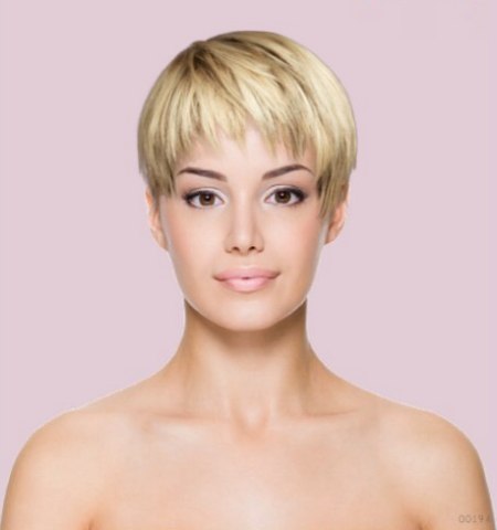 Hair simulation - Cute short hair