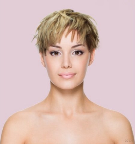Virtual hairstyler - Easy to style short hair