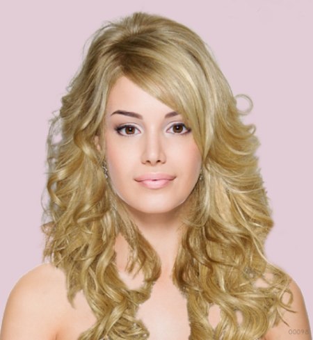 Virtual hair makeover - Gypsy hairstyle for blonde hair