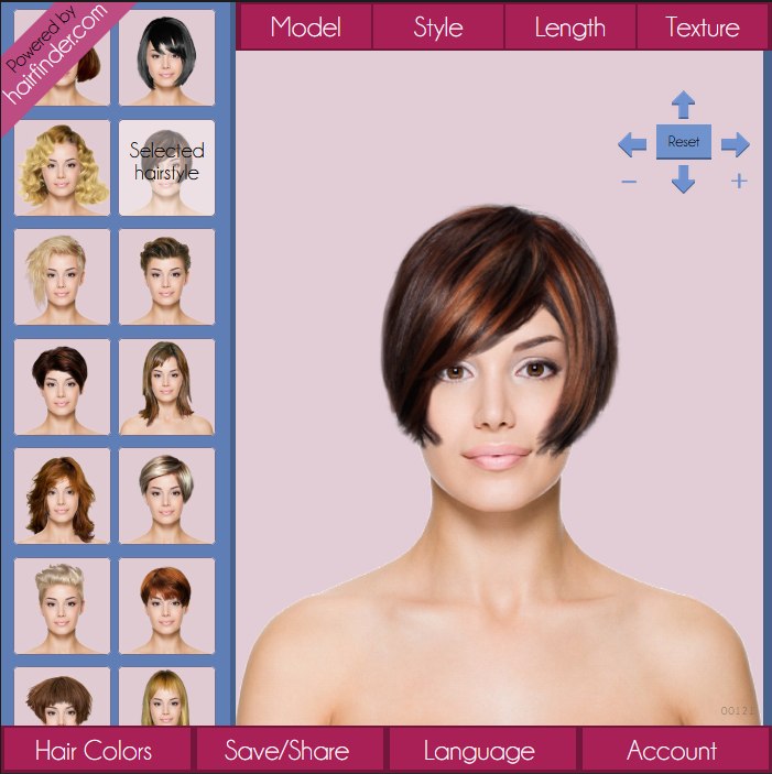 The best app for choosing hairstyles Catalog Best Free Online Services