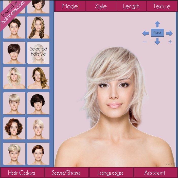 Hair Simulation | Free app to test haircuts and hair colors
