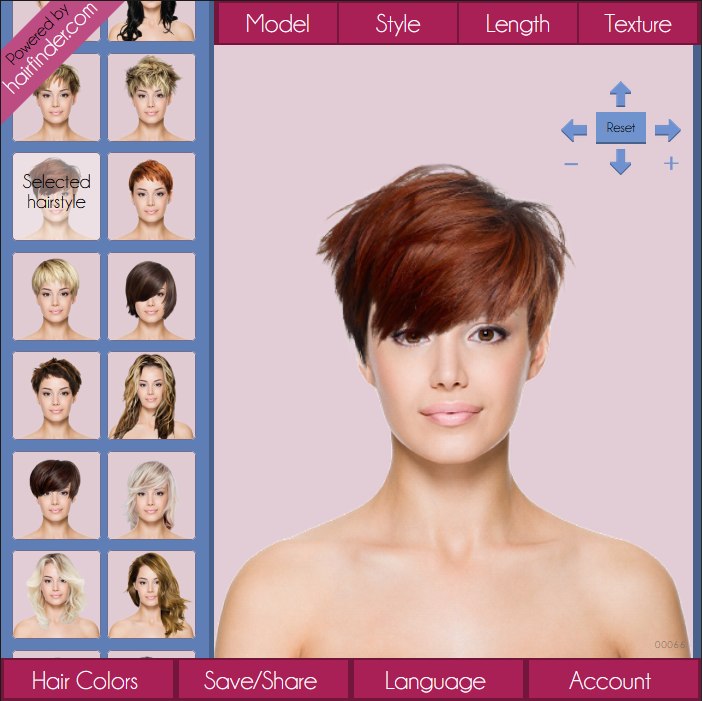 Hair Simulation  Free app to test haircuts and hair colors