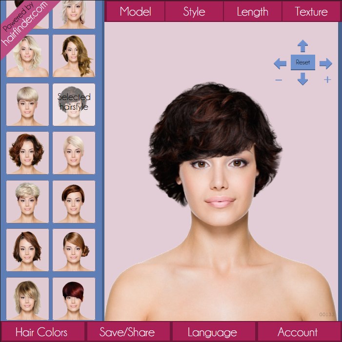 Hair Simulation | Free app to test haircuts and hair colors