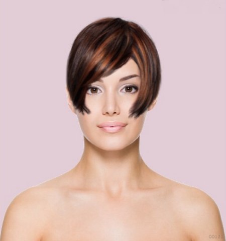 Hair makeover tool - Nose level haircut
