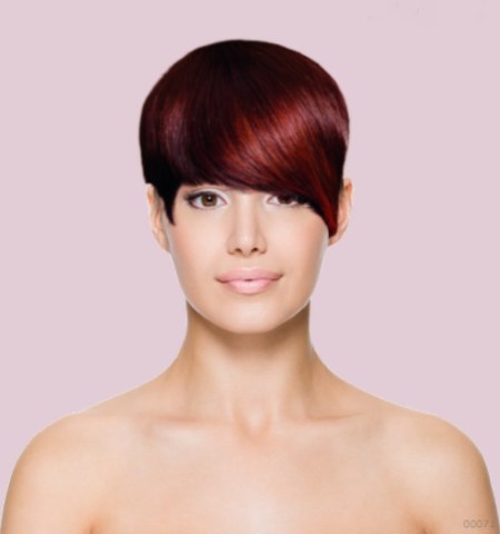 Hair simulator - Short cut for red hair