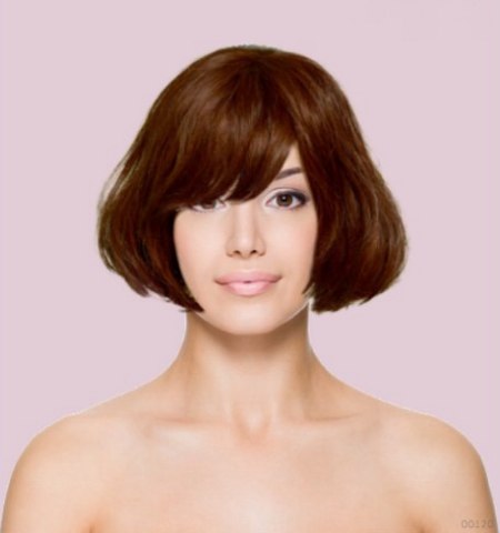 Hair makeover tool - Simple bob haircut