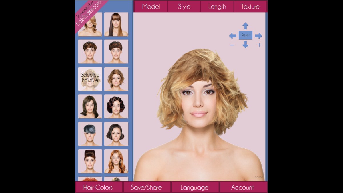 App to test hairstyles on a photo of yourself | Experiment with haircuts  and hair colors