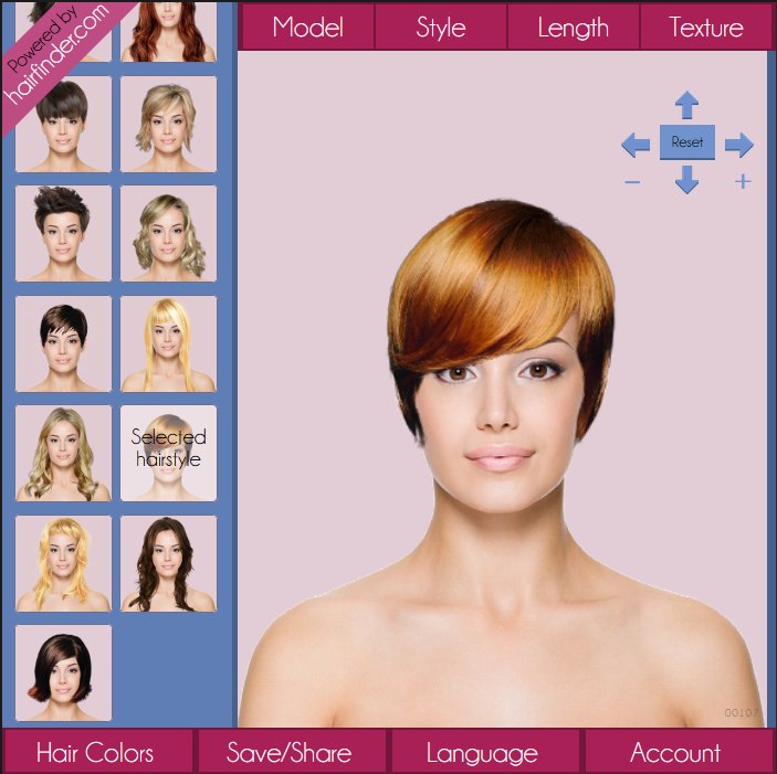 Free virtual hair makeover app | Upload your photo and try different ...