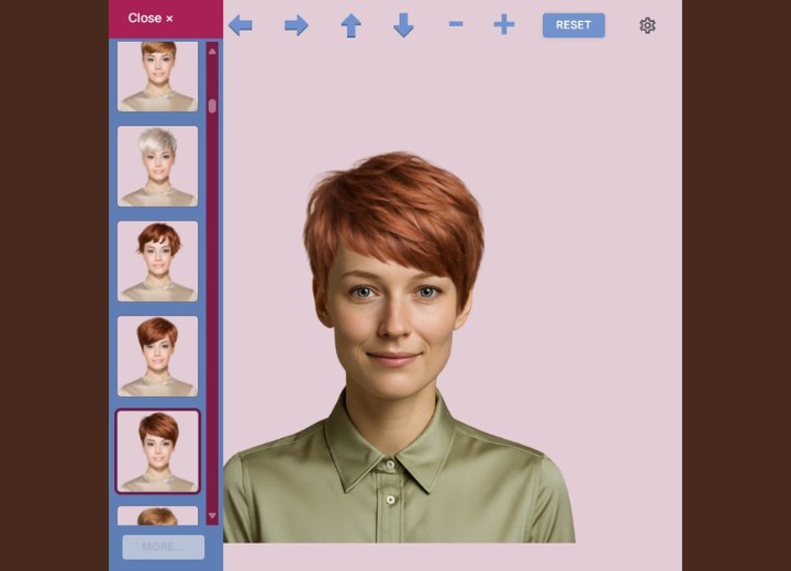 Virtual hairstyler app to try hairstyles