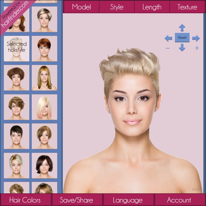 Free virtual hairstyles app | Virtual reality or augmented reality to try on new haircuts