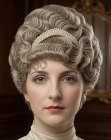Penteado elegante de 1914