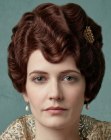 Penteado preso elegante de 1914