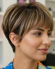 Lindo corte pixie