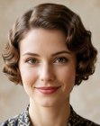 Ondas 'finger waves' dos anos 1930