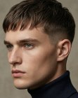 Cabelo masculino com mechas