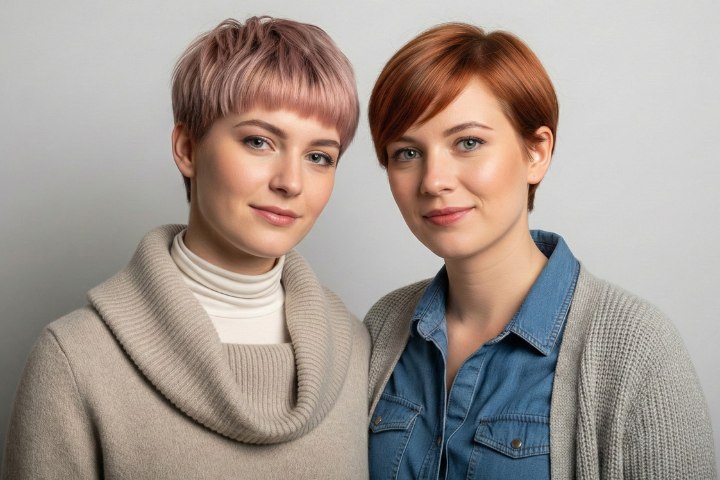 Penteados para mulheres que t&ecirc;m cabelo curto