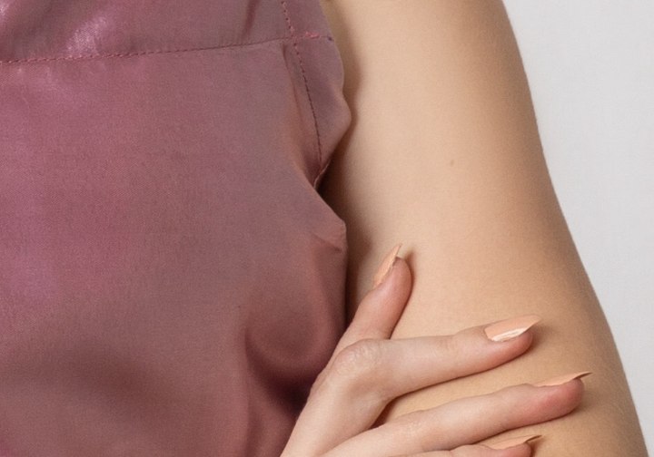 A woman's arm after hair removal