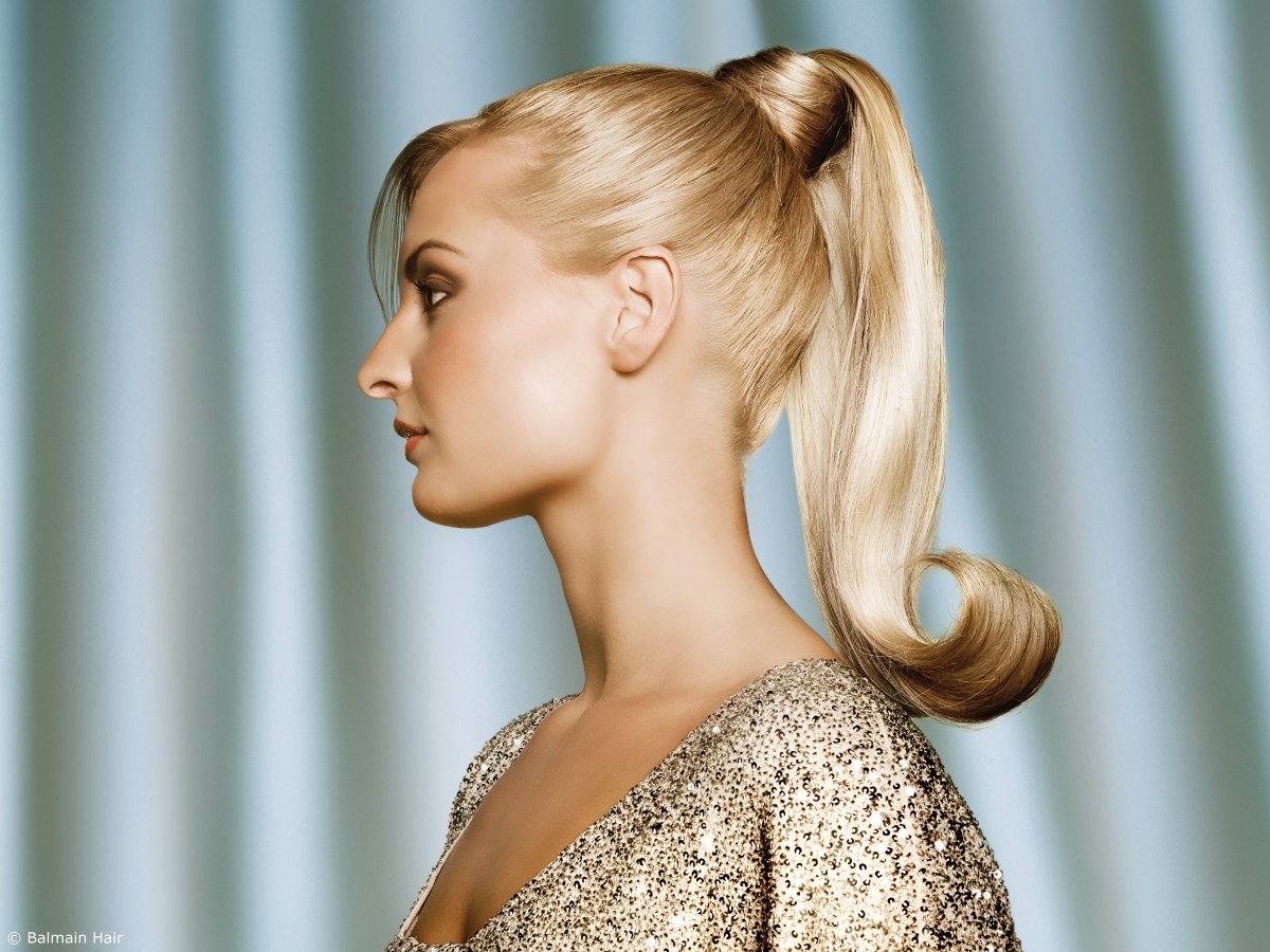 Blonde Woman with Ponytail - wide 2