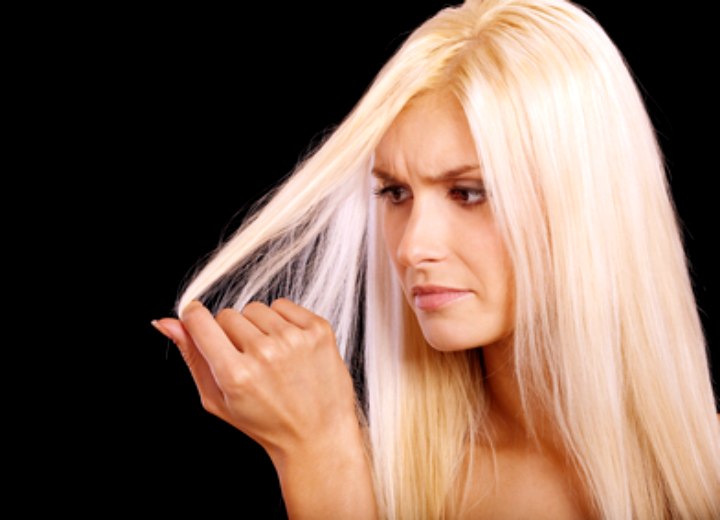 Problems with bleached hair