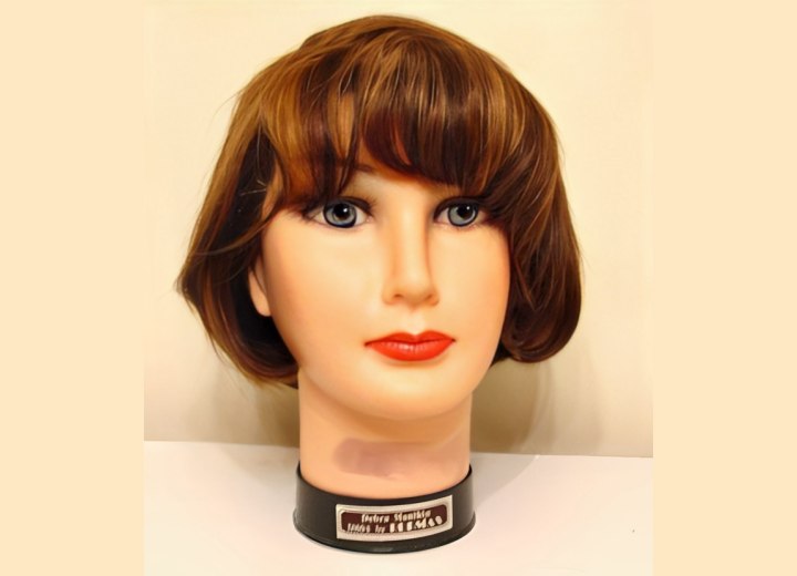 Bob haircut with bangs