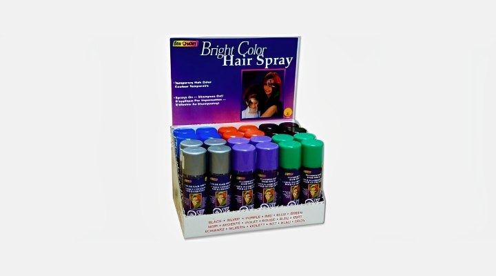 hair spray color