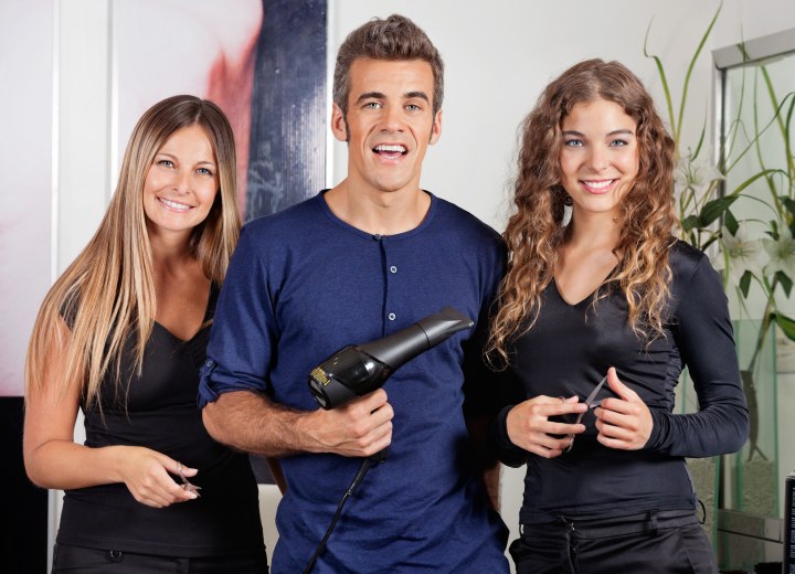 Hair salon staff