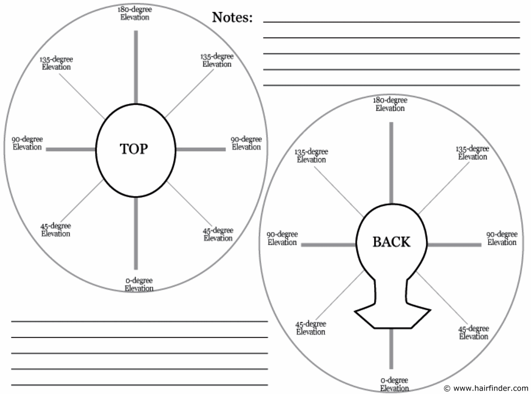 men's haircut template