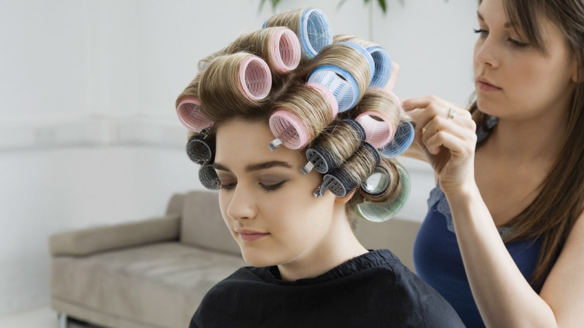 Roller styling techniques - How to guide for roller-set styling and using hot  rollers to style hair
