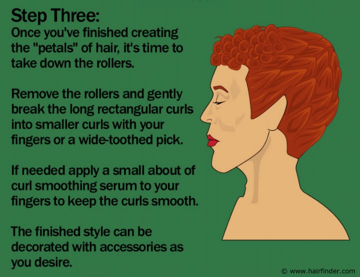 How to create an updo for short hair