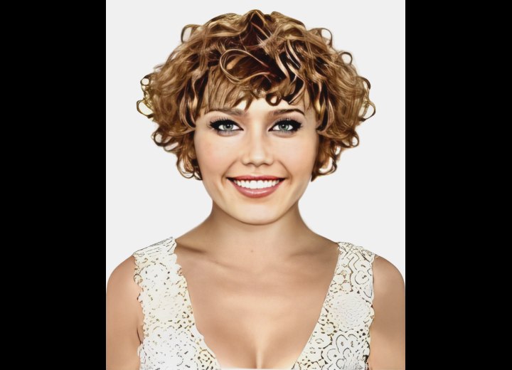 9 Best and Stylish Short Curly Hairstyles for Women | Styles At Life