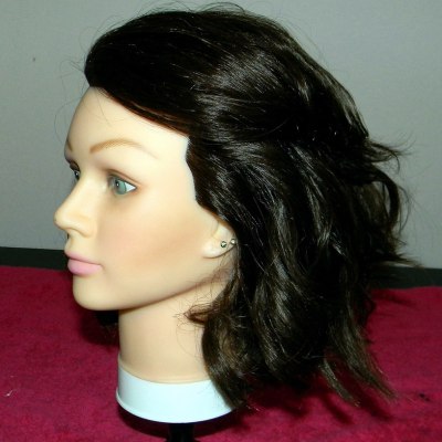 Long bob with beach waves