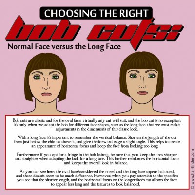 Choosing a bob cut