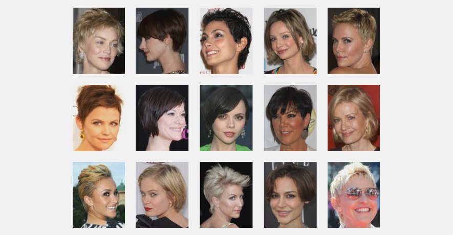 Famous people with short hair | Short hair celebrity looks to inspire