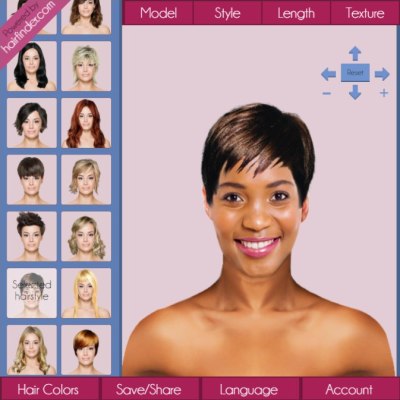 Hair app for African hair