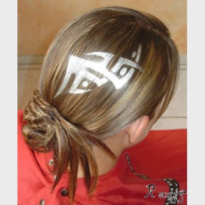 Hair tattoo