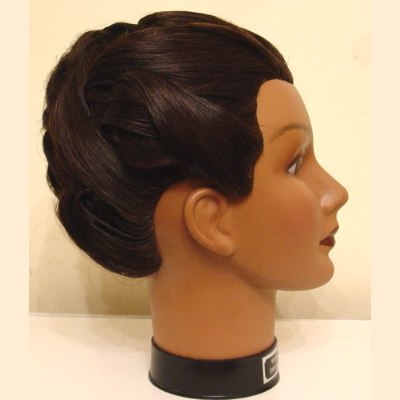 Updo for medium length hair