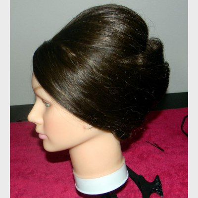 Sophisticated chignon