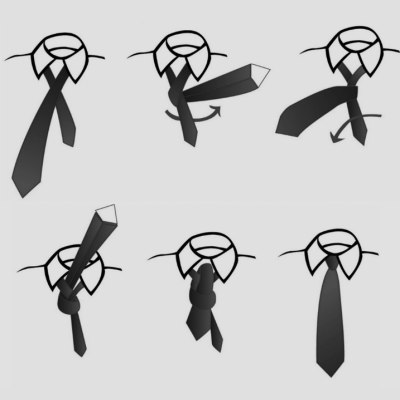 How to tie a tie