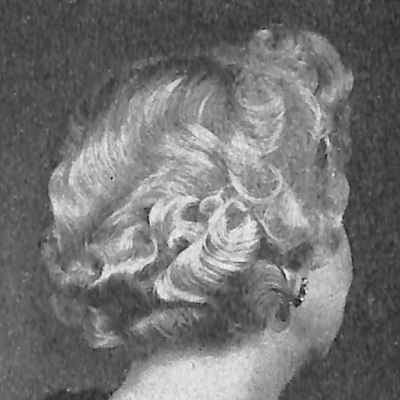 Warm iron pin curl