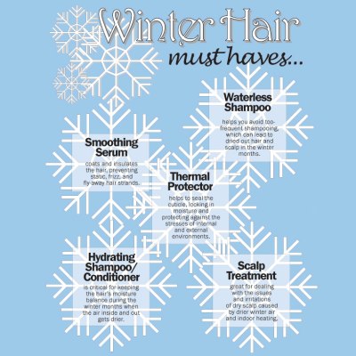Winter hair care