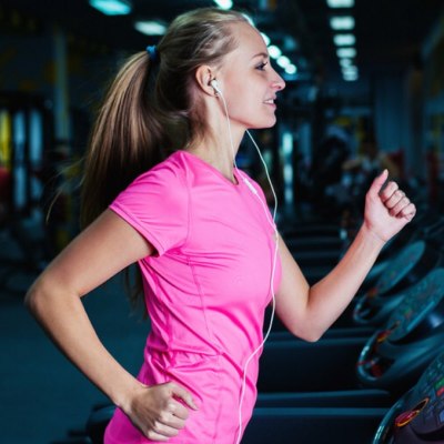 Woman working out