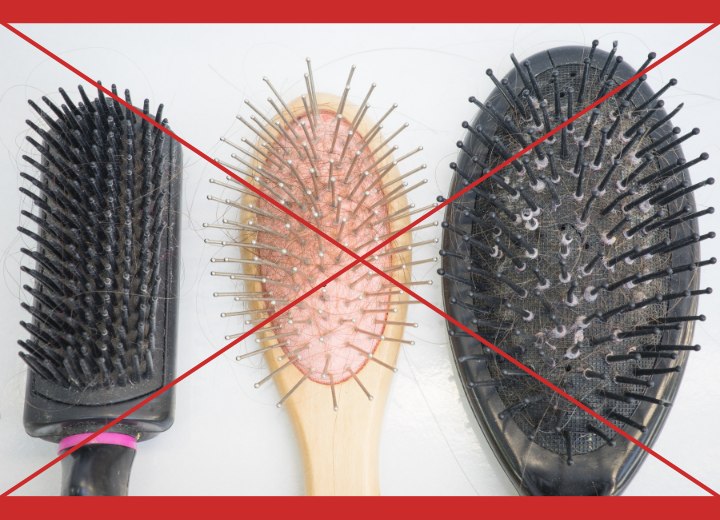 How to Clean Dirty Hair Brushes