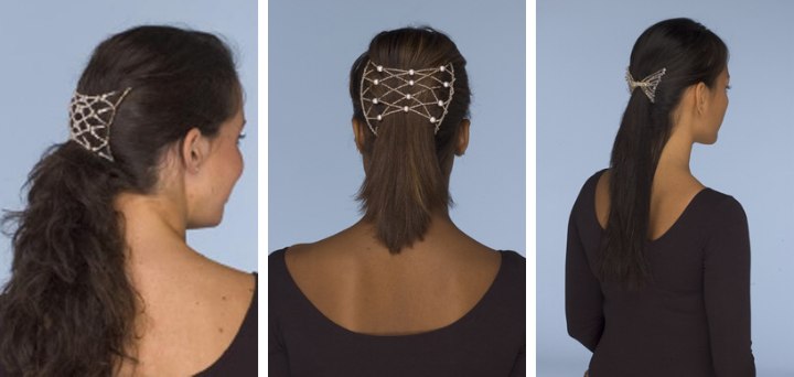Pull back hairstyles with HairZing