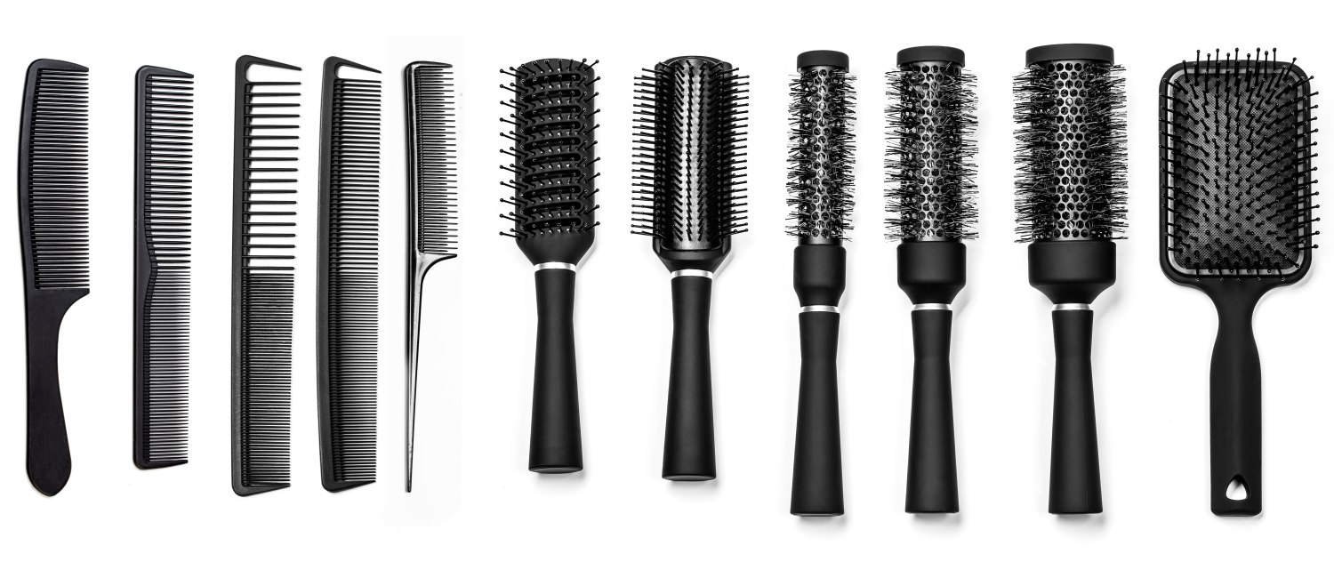 Hair brush and combs