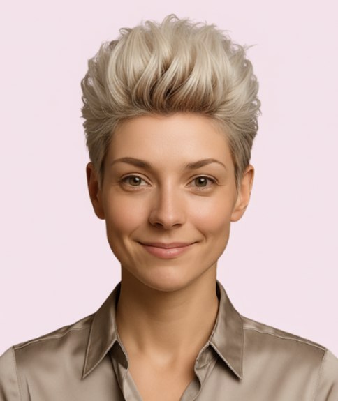 Modern short cut for women