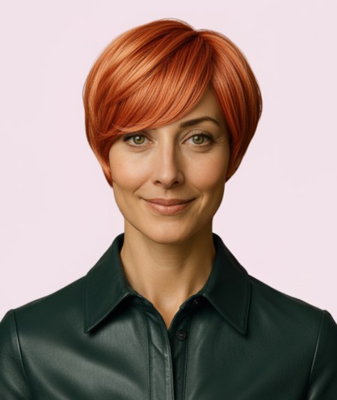 Bixie - Combination of a bob and a pixie cut
